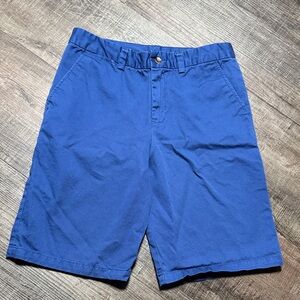 Polo by Ralph Lauren Kids Blue Flat Front Shorts